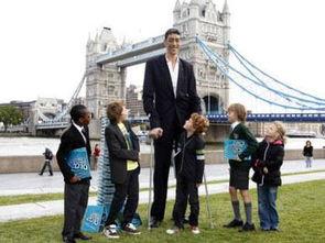 世界最高的人图片,世界最高之人风采掠影